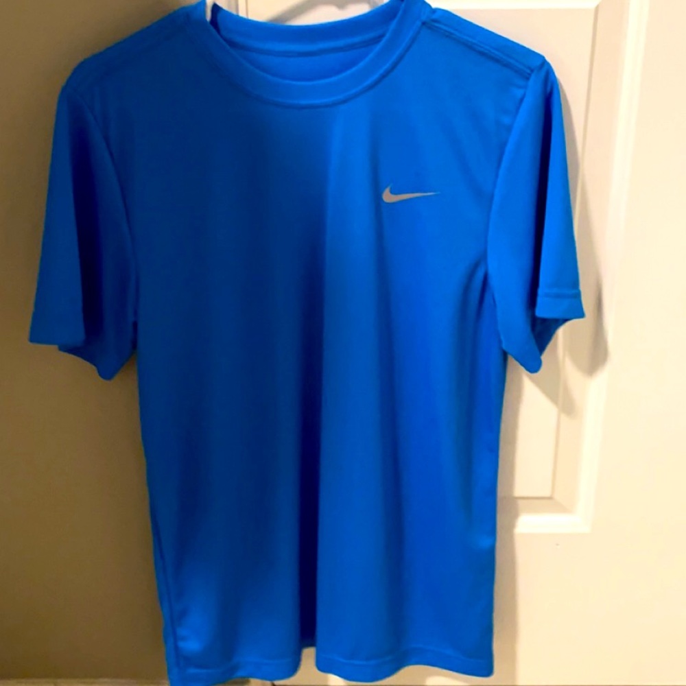Blue Nike Dri Fit Tee